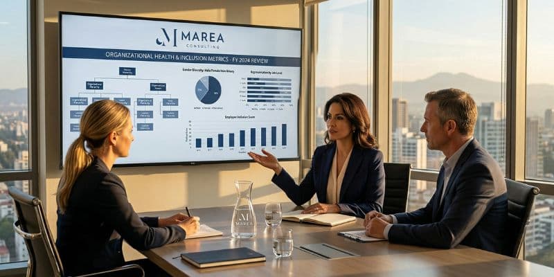 Pantalla de diagnóstico DEI de MAREA