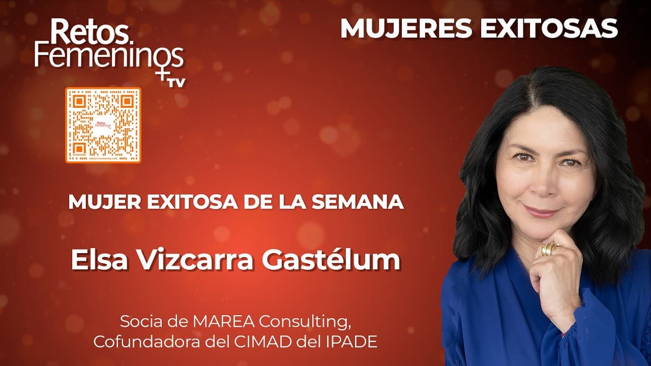 Entrevista a Elsa Vizcarra en Retos Femeninos TV sobre su carrera y el origen de MAREA Consulting