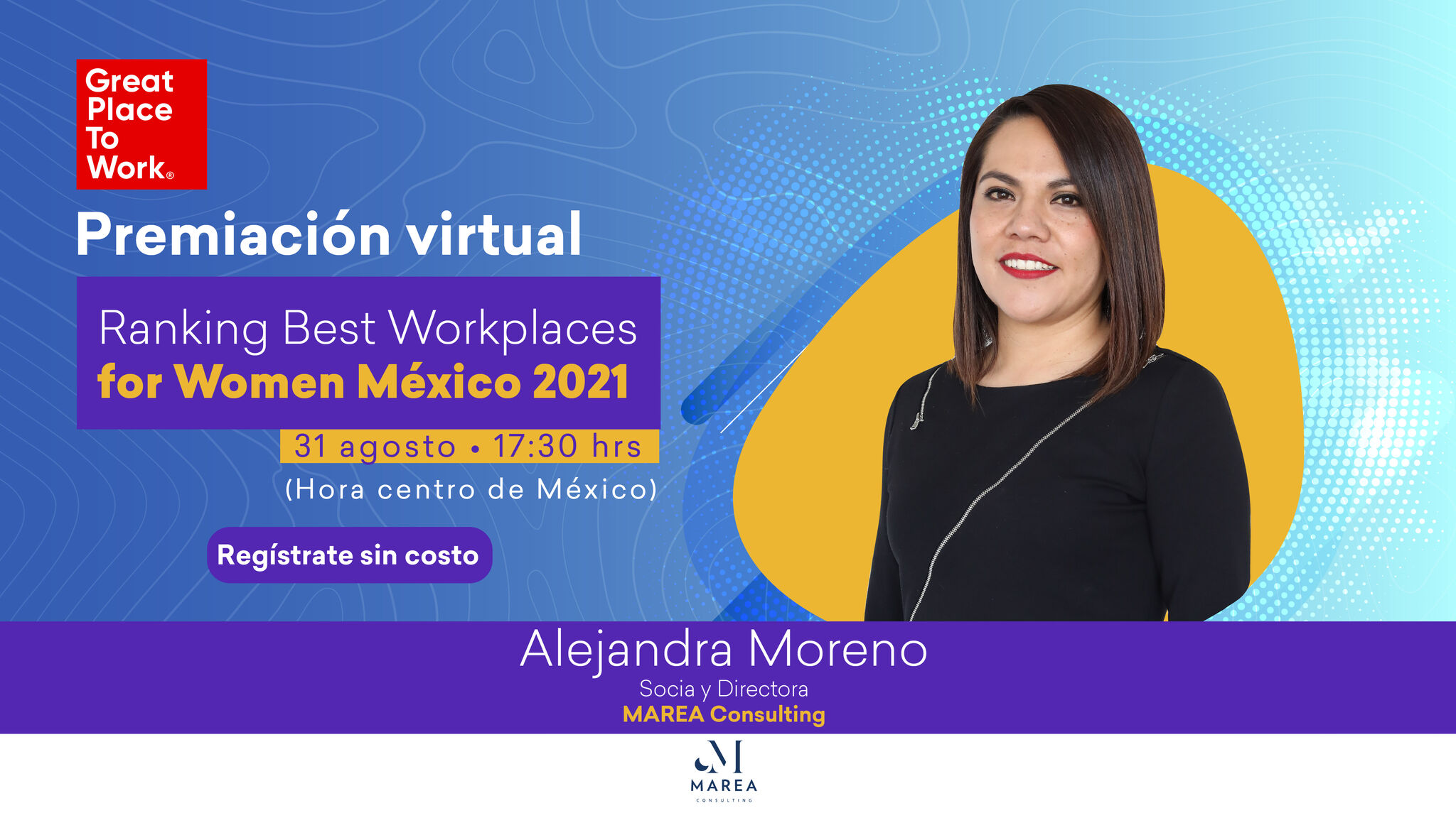 Alejandra Moreno en Best Workplaces for Women México 2021 — MAREA Consulting